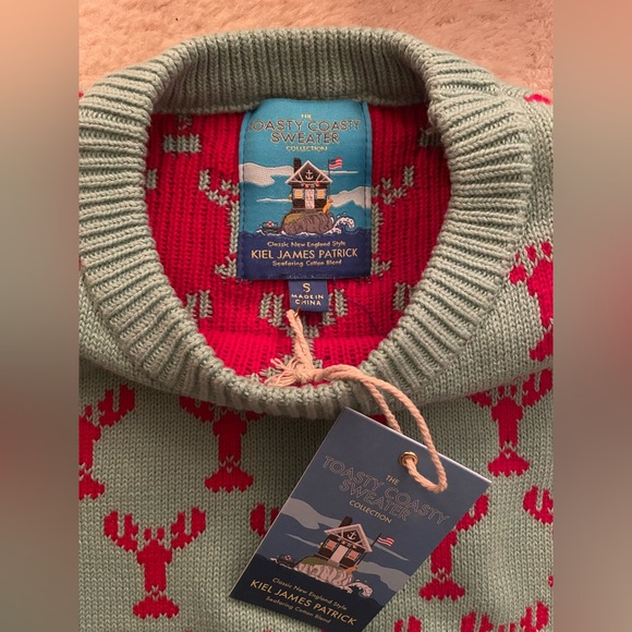 NWT! Kiel James Patrick The Toasty Coasty Sweater Collection Small Adult/Kids 2T - Picture 3 of 7